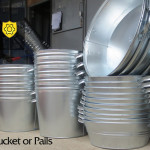 Metal Compost Bucket 25 Liters