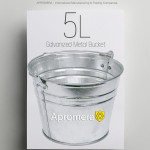 Galvanized buckets - 5 Liters