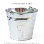 Galvanized Ice Bucket - 5 Liters