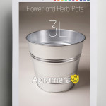 Metal Flower and Herb Pot - 3 Liters