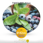 Metal Twist-Off Jar Lid - 82mm (Mixed Berries) for canning